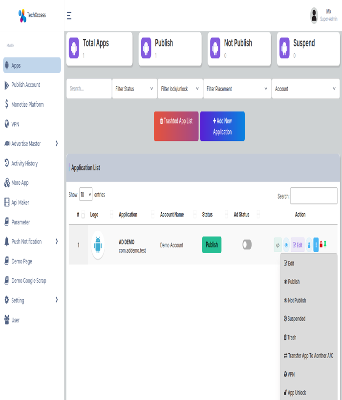 Mobile App Management